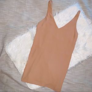 NWT Forever 21 Contemporary Tan Slip Dress